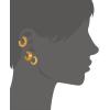 image3 PAIRS CLASSIC HOOP EARRINGS SET