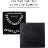 imageLucky Brand 22quot Figaro Chain and Bracelet Set for Men Stainless Steel Mens Jewelry Set Necklace and Bracelet Set