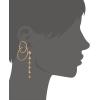 imageLucky Brand 3 Pairs Classic Drops ampamp Hoops Earrings Set