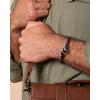 imageLucky Brand Brown Cord Interlock Bracelet for Men 85 BlackPlated Brass Corded Bracelet Male Jewelry