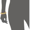imageLucky Brand Gold Plated Single Open Cuff Bangle