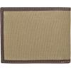 imageLucky Brand Mens Bifold Wallet  ID Window  Card Slots  Genuine Leather  Organization  Durable  StylishCanvasLeather  Khaki