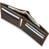 imageLucky Brand Mens Bifold Wallet  ID Window  Card Slots  Genuine Leather  Organization  Durable  StylishDBL Stitched Leather  Brown