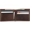 imageLucky Brand Mens Bifold Wallet  ID Window  Card Slots  Genuine Leather  Organization  Durable  StylishDBL Stitched Leather  Brown