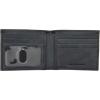 imageLucky Brand Mens Bifold Wallet  ID Window  Card Slots  Genuine Leather  Organization  Durable  StylishFlag Embossed Leather  Black