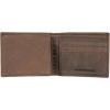 imageLucky Brand Mens Bifold Wallet  ID Window  Card Slots  Genuine Leather  Organization  Durable  StylishGrooved Leather  Brown