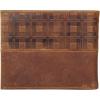 imageLucky Brand Mens Bifold Wallet  ID Window  Card Slots  Genuine Leather  Organization  Durable  StylishPlaid Embossed Leather  Brown