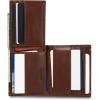 imageLucky Brand Mens Bifold Wallet  ID Window  Card Slots  Genuine Leather  Organization  Durable  StylishSmooth Leather  Brown