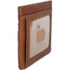 imageLucky Brand Mens Slim Wallet Case  Id Window  Card Slot  Minimalist Design  Lightweight  LeatherPlaid Embossed Leather  Brown
