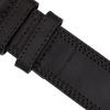 imageLucky Brand Mens Stitched Leather Belt  Classic  Casual  Dress  Everyday  Western  Genuine Leather  Metal BuckleTriple Needle Stitch  Black