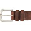 imageLucky Brand Mens Stitched Leather Belt  Classic  Casual  Dress  Everyday  Western  Genuine Leather  Metal BuckleTriple Needle Stitch  Brown