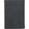 imageLucky Brand Mens Trifold Wallet  Id Window  Card Slots  Leather  Organization  Durable  StylishFlag Embossed Leather  Black