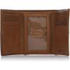 imageLucky Brand Mens Trifold Wallet  Id Window  Card Slots  Leather  Organization  Durable  StylishPlaid Embossed Leather  Brown