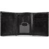 imageLucky Brand Mens Trifold Wallet  Id Window  Card Slots  Leather  Organization  Durable  StylishSmooth Leather  Black