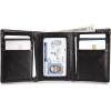 imageLucky Brand Mens Trifold Wallet  Id Window  Card Slots  Leather  Organization  Durable  StylishSmooth Leather  Black