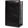 imageLucky Brand Mens Trifold Wallet  Id Window  Card Slots  Leather  Organization  Durable  StylishSmooth Leather  Black