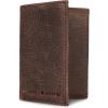 imageLucky Brand Mens Trifold Wallet Id Window Card Slots Leather Organization Durable Stylish Double StitchedBrown TriFold