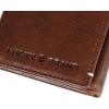 imageLucky Brand Mens Trifold Wallet Id Window Card Slots Organization Durable Stylish Grain LeatherBrown TriFold