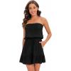 imageLucky Brand Pool Dress Casual Pull On Beach Cover Ups for WomenBlack