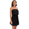 imageLucky Brand Pool Dress Casual Pull On Beach Cover Ups for WomenBlack