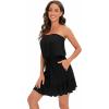 imageLucky Brand Pool Dress Casual Pull On Beach Cover Ups for WomenBlack