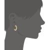 imageLucky Brand Real Gold Plated Imitation Pearl Hoop Earrings