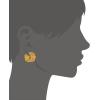 imageLucky Brand Trendy Filigree Pattern Textured Surface Hoop Earrings
