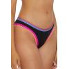 imageLucky Brand Womens Avila Hipster Bikini Bottom Cheeky Coverage Swimwear SeparatesBlack