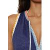 imageLucky Brand Womens Lagos Tiered Dress Casual Beach Cover UpsNavy