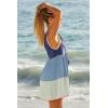 imageLucky Brand Womens Lagos Tiered Dress Casual Beach Cover UpsNavy