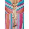 imageLucky Brand Womens Porto Covo Plunge Maillot One Piece Swimsuit Bathing SuitsMulticolor
