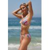 imageLucky Brand Womens Porto Covo Tab Side Hipster Bikini Bottom Swimwear SeparatesMulticolor