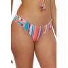 imageLucky Brand Womens Porto Covo Tab Side Hipster Bikini Bottom Swimwear SeparatesMulticolor
