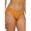imageLucky Brand Womens Sea of Love Shirred Hipster Bikini Bottom Cheeky Coverage Swimwear SeparatesGold