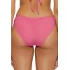 imageLucky Brand Womens Sea of Love Shirred Hipster Bikini Bottom Cheeky Coverage Swimwear SeparatesPinkie
