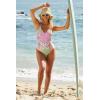 imageLucky Brand Womens Seville Maillot One Piece Swimsuit Adjustable Bathing SuitsMulticolor