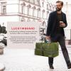 imageLucky Travel Duffel Bags 85L Gym Bag Travel Bag ampamp Large Duffle Bag for Men Foldable Overnight Weekender Bags for Women ampamp Men with Adjustable Shoulder Strap BlackLoden Green