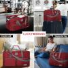 imageLucky Travel Duffel Bags 85L Gym Bag Travel Bag ampamp Large Duffle Bag for Men Foldable Overnight Weekender Bags for Women ampamp Men with Adjustable Shoulder Strap BlackWinery