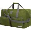 imageLucky Travel Duffel Bags 85L Gym Bag Travel Bag ampamp Large Duffle Bag for Men Foldable Overnight Weekender Bags for Women ampamp Men with Adjustable Shoulder Strap BlackLoden Green