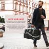 imageLucky Travel Duffel Bags 85L Gym Bag Travel Bag ampamp Large Duffle Bag for Men Foldable Overnight Weekender Bags for Women ampamp Men with Adjustable Shoulder Strap BlackBlack