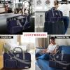 imageLucky Travel Duffel Bags 85L Gym Bag Travel Bag ampamp Large Duffle Bag for Men Foldable Overnight Weekender Bags for Women ampamp Men with Adjustable Shoulder Strap BlackNavy
