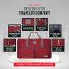 imageLucky Travel Duffel Bags 85L Gym Bag Travel Bag ampamp Large Duffle Bag for Men Foldable Overnight Weekender Bags for Women ampamp Men with Adjustable Shoulder Strap BlackWinery