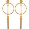imageLucky Brand Chic Hoop And Drop Chain Earrings
