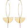 imageLucky Brand Fan Trendy Shape Dangle Earrings