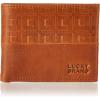imageLucky Brand Mens Bifold Wallet  ID Window  Card Slots  Genuine Leather  Organization  Durable  StylishPlaid Embossed Leather  Brown