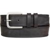 imageLucky Brand Mens Stitched Leather Belt  Classic  Casual  Dress  Everyday  Western  Genuine Leather  Metal BuckleTriple Needle Stitch  Black