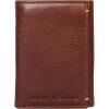 imageLucky Brand Mens Trifold Wallet Id Window Card Slots Organization Durable Stylish Grain LeatherBrown TriFold