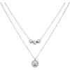 imageLucky Brand Silver Plated 2 Layer Ball Pendants Necklace for Women
