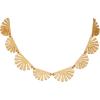 Fan Shaped Statement Necklace