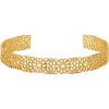 imageLucky Brand Trendy Filigree Pattern Textured Surface Open Bangle
